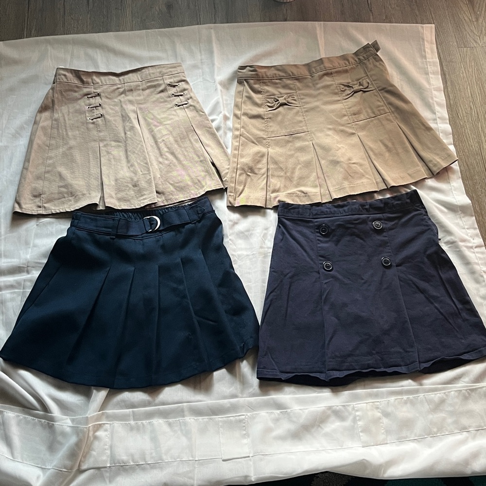 Children School Uniforms Skirts